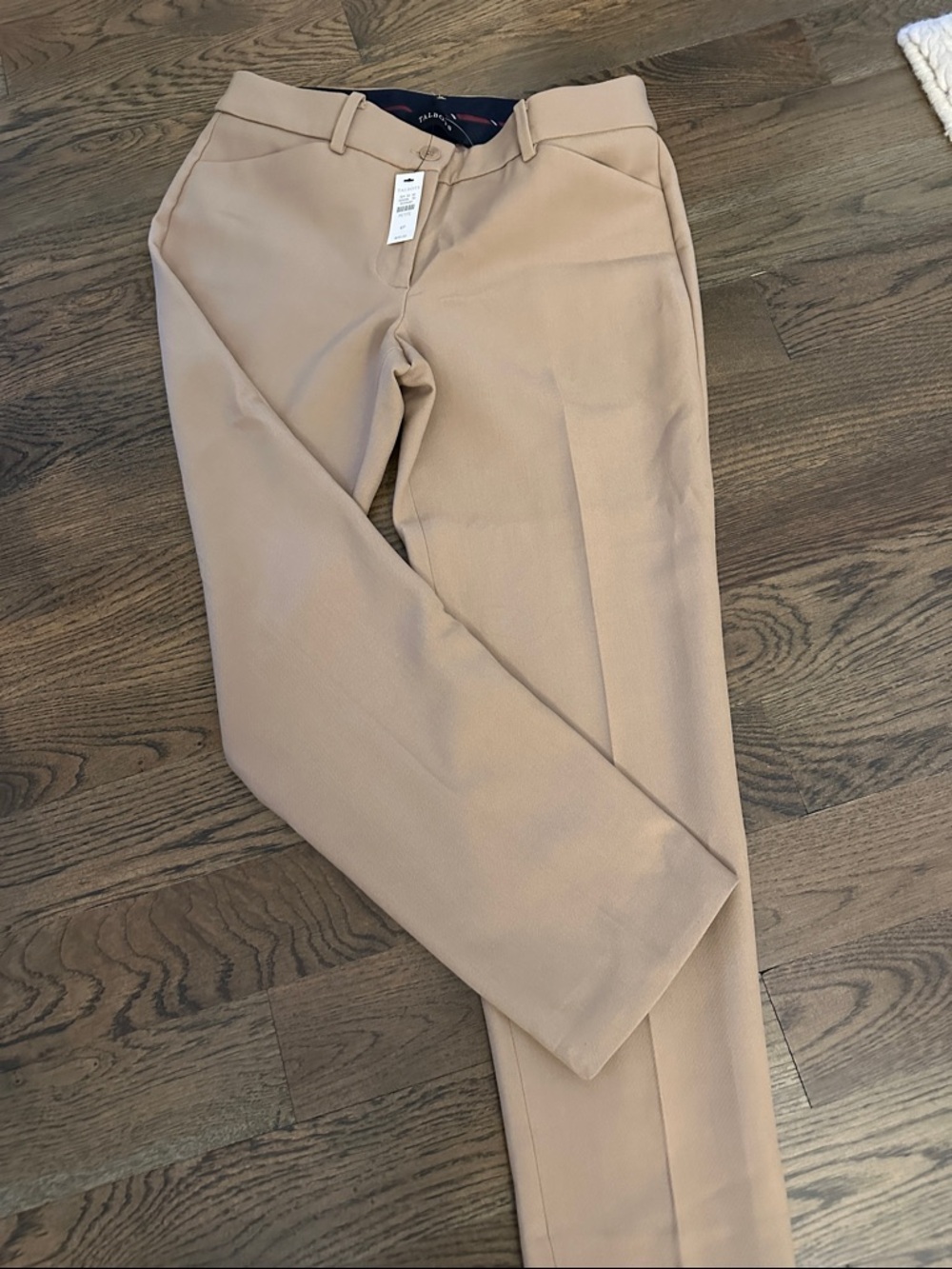 Talbots Women's Hampshire Ankle Beige Trousers